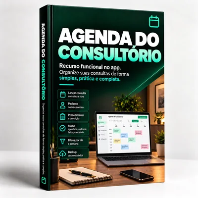 Capa do bônus Agenda do Consultório